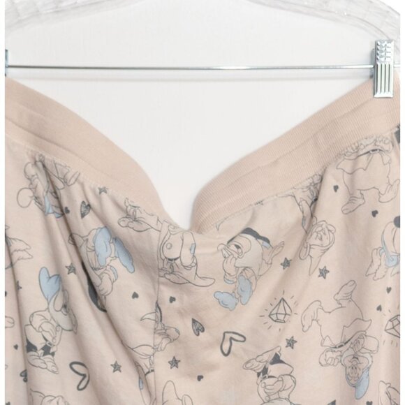 Disney Size XL(16-18) Seven Dwarfs Soft Lounge Joggers Whimsical Comfort Sleepwe - Picture 6 of 8